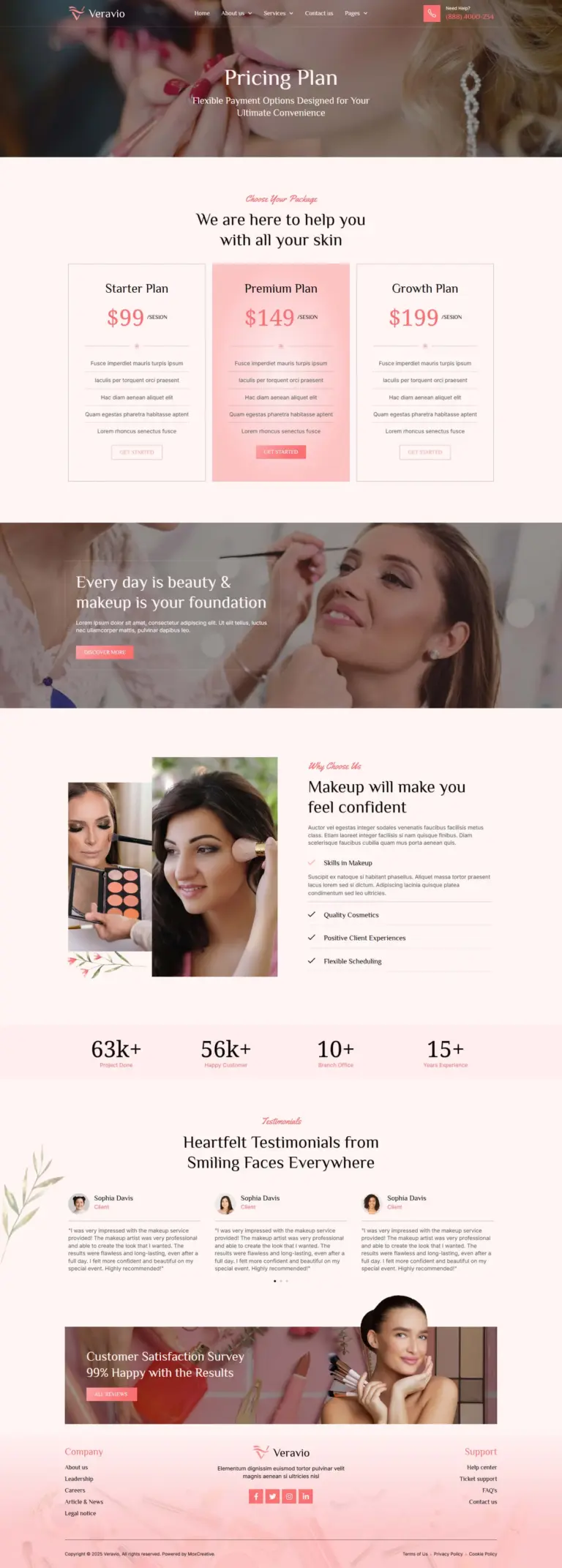 Pricing plan