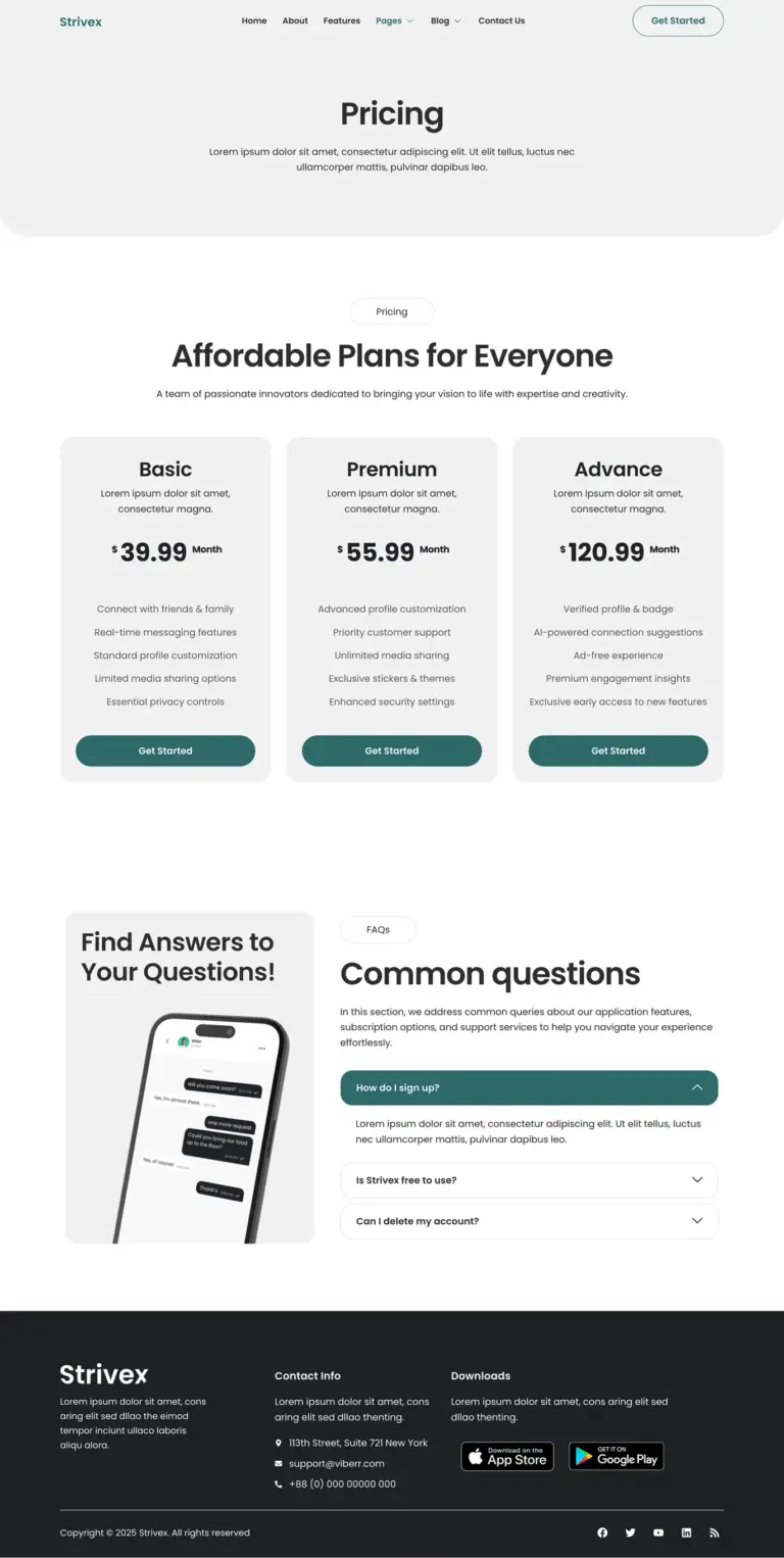 Pricing