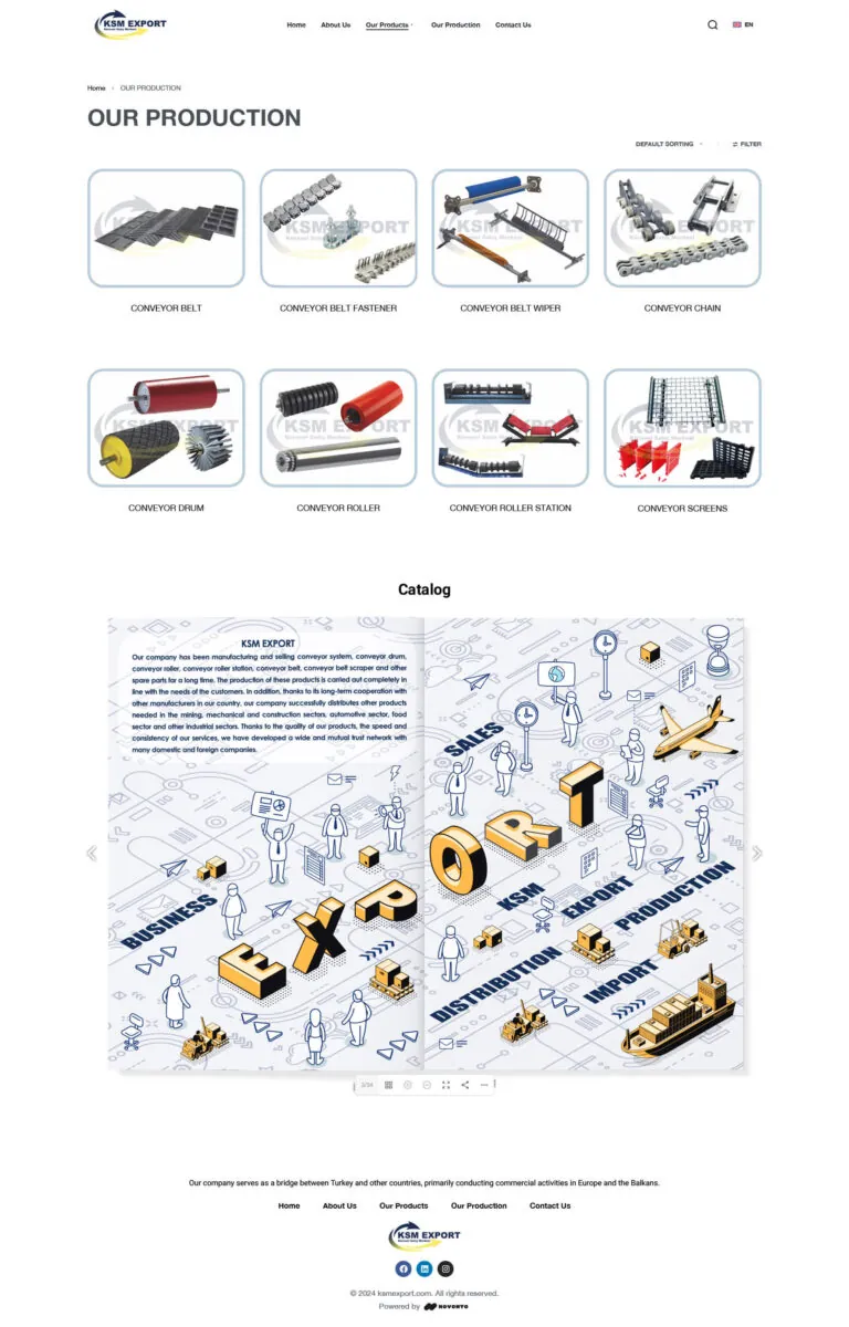 OUR PRODUCTION – KSM Export